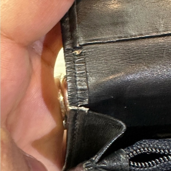 DUNHILL leather long wallet in black - Picture 9 of 17